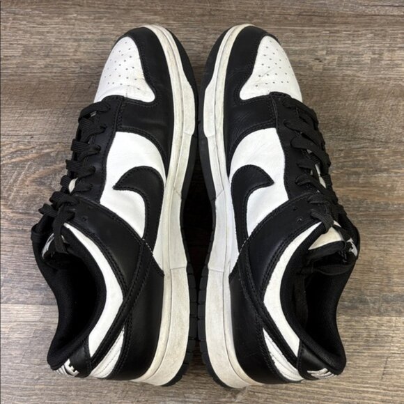 Nike Dunk Low “Panda” Black / White Leather DD1391-100 • Men’s 9.5 - Picture 4 of 8